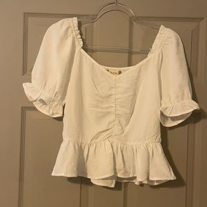 Brand new top, doesn’t fit me the way I hoped!